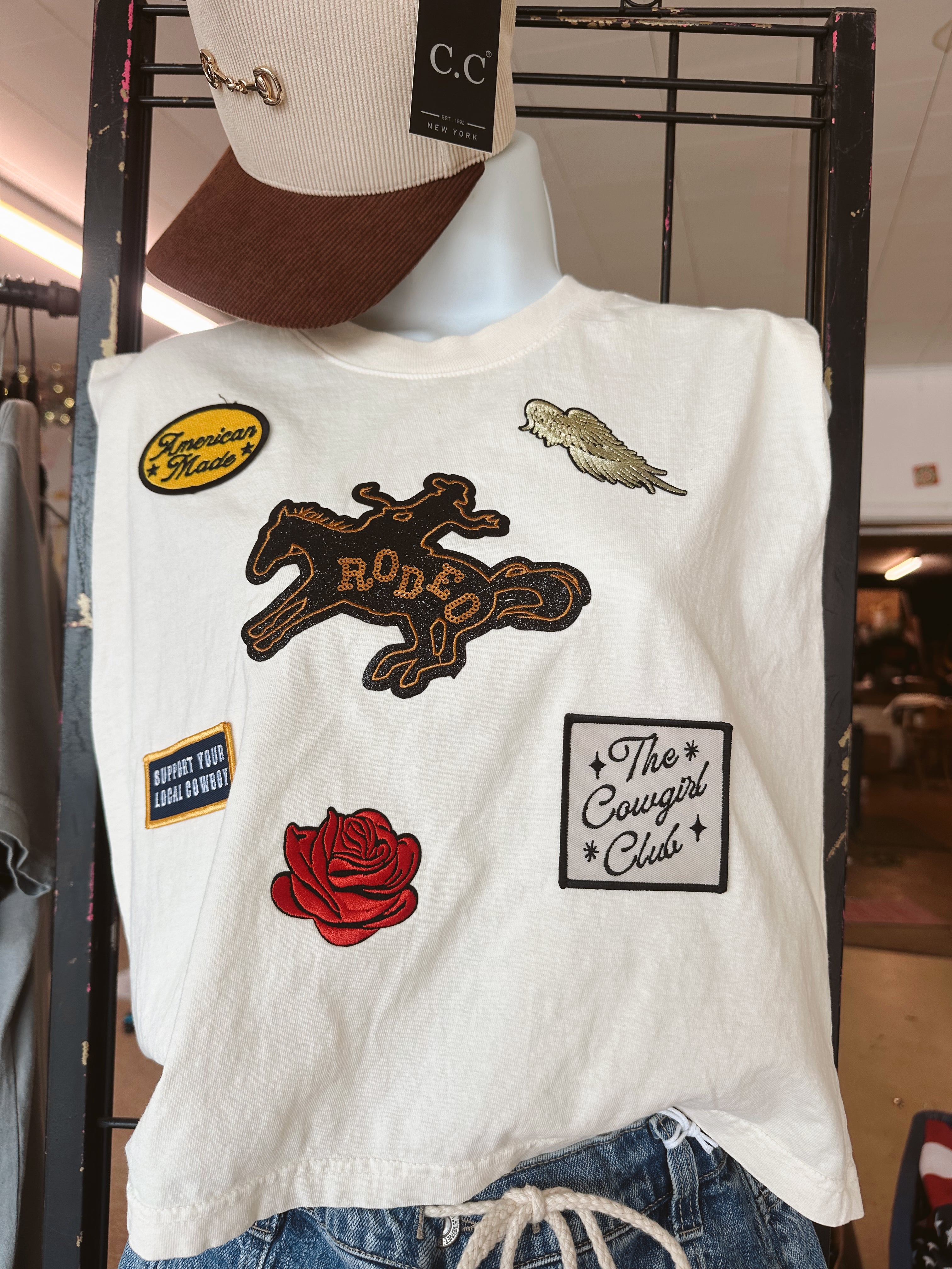 The cowgirl club shirt