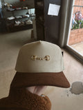 Horse bit chocolate brown cap