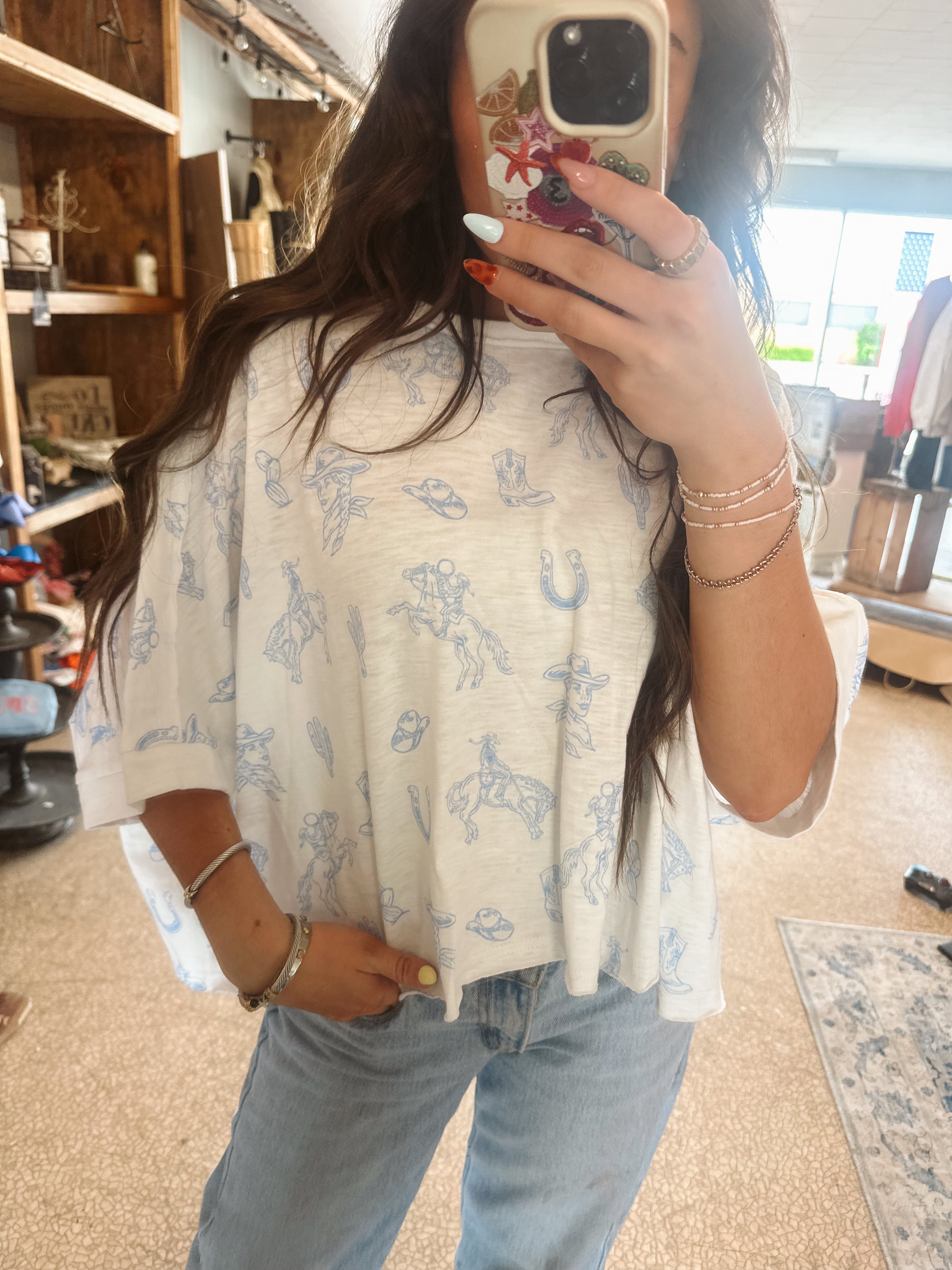 The cowboy shirt